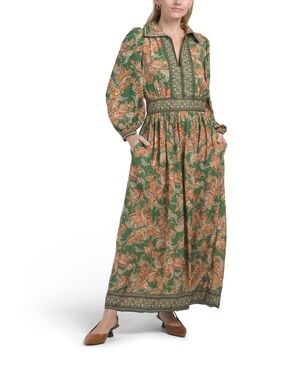 max studio london dress green MAX STUDIO LONDON Dress Womens L Dark Green